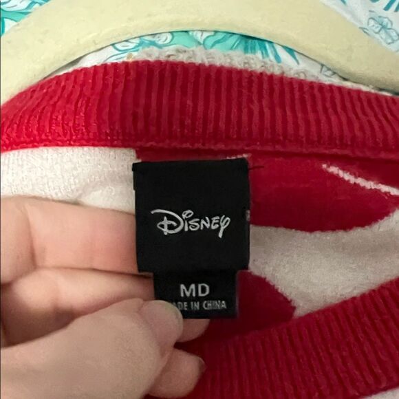 Lilo & Stitch Disney Christmas Ugly Sweater Mele Kalikimaka Tiki Red - Picture 6 of 7